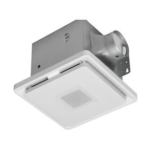 Homewerks 1.5-Sone 110-CFM White light Bluetooth Compatibility Bathroom Fan